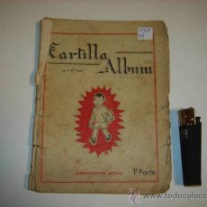 Libros antiguos: CARTILLA ALBUM 1ª PARTE (LECTURA-ESCRITURA-DIBUJO) 