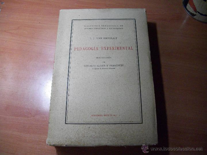 Libros antiguos: Pedagog&iacute;a Experimental. - Foto 1
