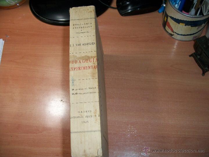 Libros antiguos: Pedagog&iacute;a Experimental. - Foto 3