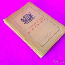 Libros antiguos: COMPENDI D'EDUCACIO CIVIL, R. RUCABADO, AJUNTAMENT DE SABADELL 1920. Lote 47534171