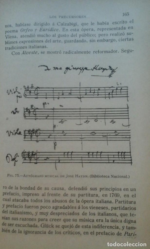 Libros antiguos: Historia de la m&uacute;sica - Foto 3