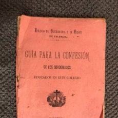 Libros antiguos: VALENCIA.COLEGIO DE SORDOMUDOS Y DE CIEGOS (A.1899). Lote 113966598