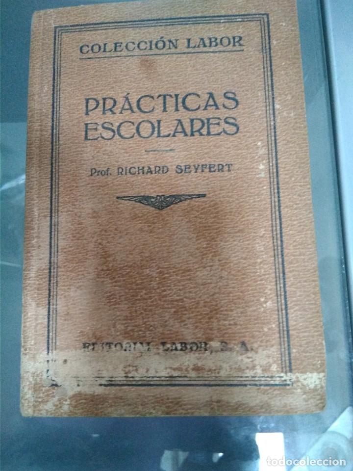 Libros antiguos: Pr&aacute;cticas escolares, Ed. Labor, 1926 - Foto 2