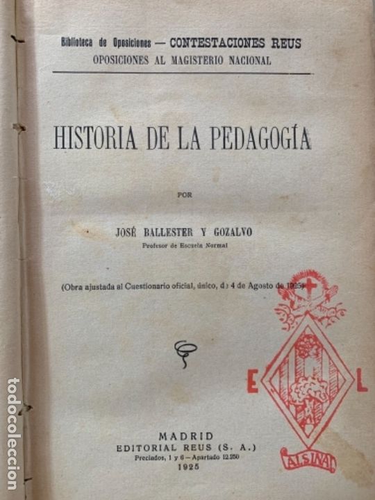 Libros antiguos: Lecci&oacute;n de Letras - Foto 1