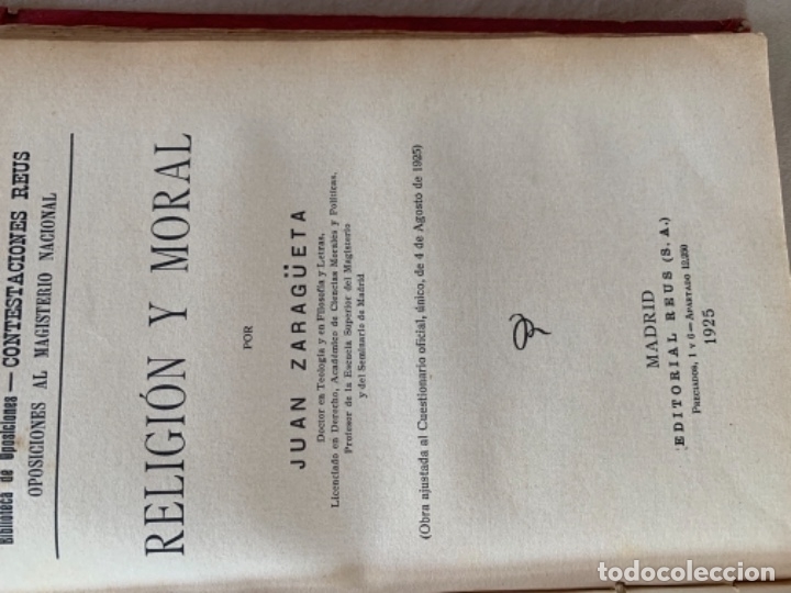 Libros antiguos: Lecci&oacute;n de Letras - Foto 8