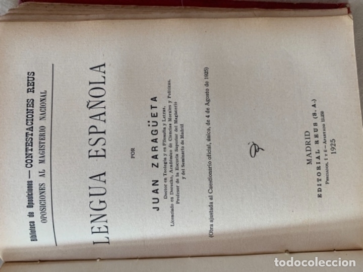 Libros antiguos: Lecci&oacute;n de Letras - Foto 9