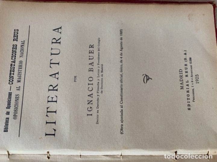 Libros antiguos: Lecci&oacute;n de Letras - Foto 10