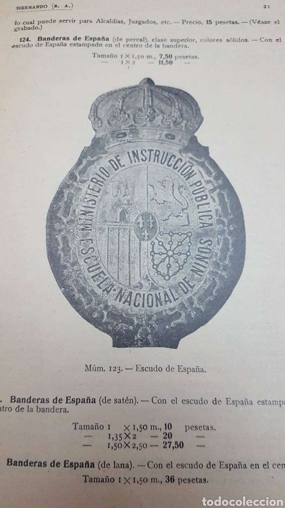Libros antiguos: Raro catalogo material de Ense&ntilde;anza 1929 - Foto 3
