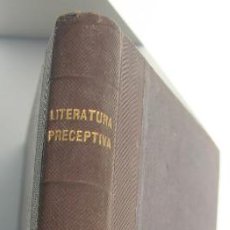 Libros antiguos: COMPENDIO DE LITERATURA PRECEPTIVA - FRANCISCO DE P MASSA VALL-LLOSERA. Lote 200091606