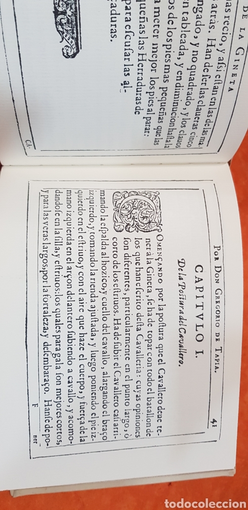 Libros antiguos: EJERCICIOS DE LA GINETA, facsimil. - Foto 4