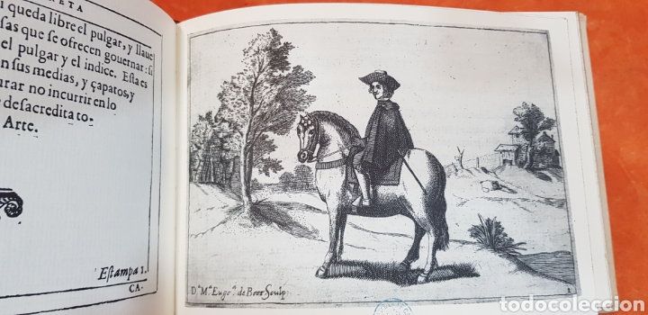 Libros antiguos: EJERCICIOS DE LA GINETA, facsimil. - Foto 5