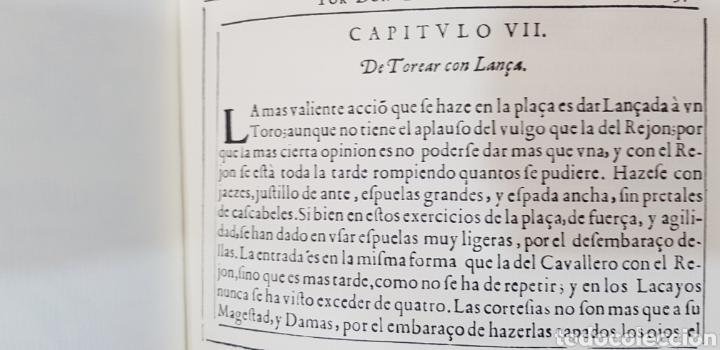Libros antiguos: EJERCICIOS DE LA GINETA, facsimil. - Foto 7