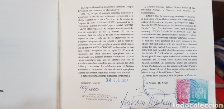 Libros antiguos: EJERCICIOS DE LA GINETA, facsimil. - Foto 13