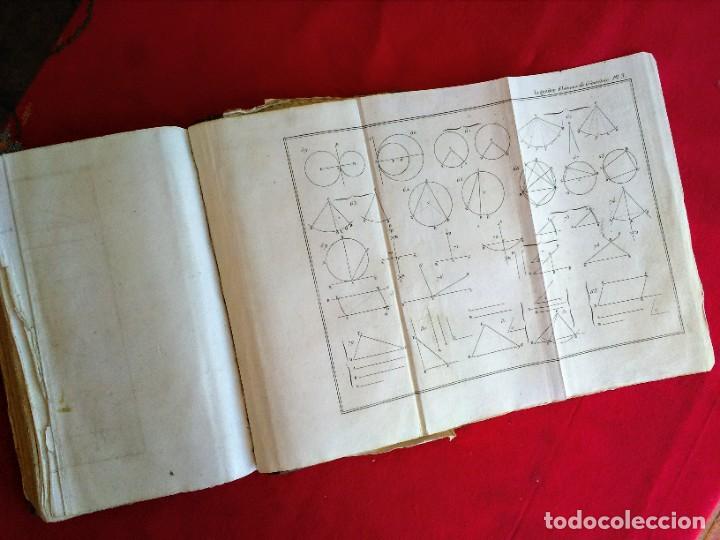Libros antiguos: Libro antiguo &Eacute;l&eacute;ments de G&eacute;om&eacute;trie - Foto 7
