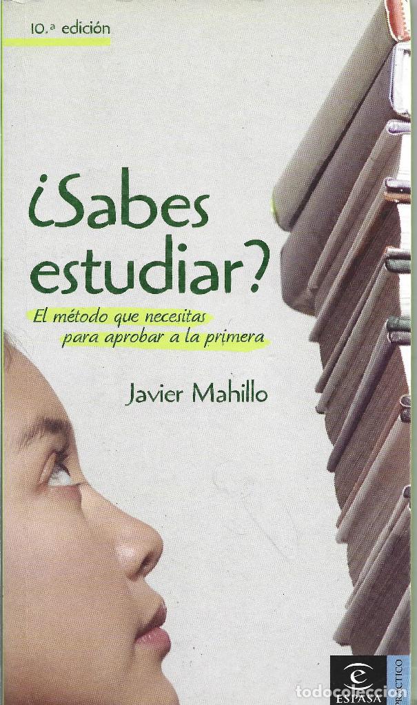 Libros antiguos: &iquest;SABES ESTUDIAR? JAVIER MAHILLO - Foto 1