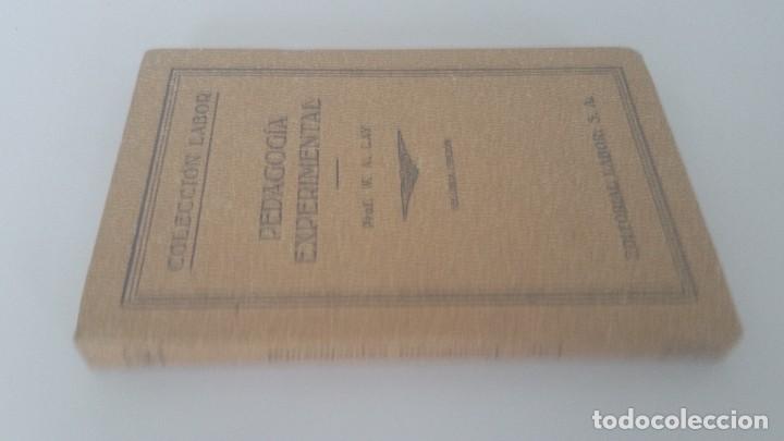 Libros antiguos: Pedagog&iacute;a experimental. Profesor W.A. Lay - Foto 2