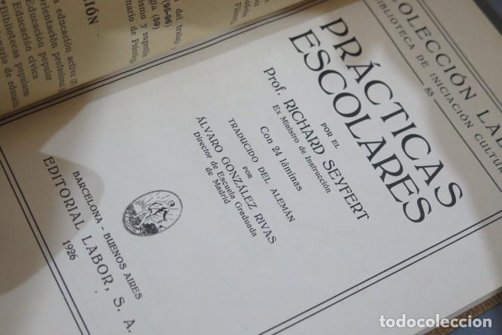 Libros antiguos: PRACTICAS ESCOLARES. SEYFERT - Foto 2