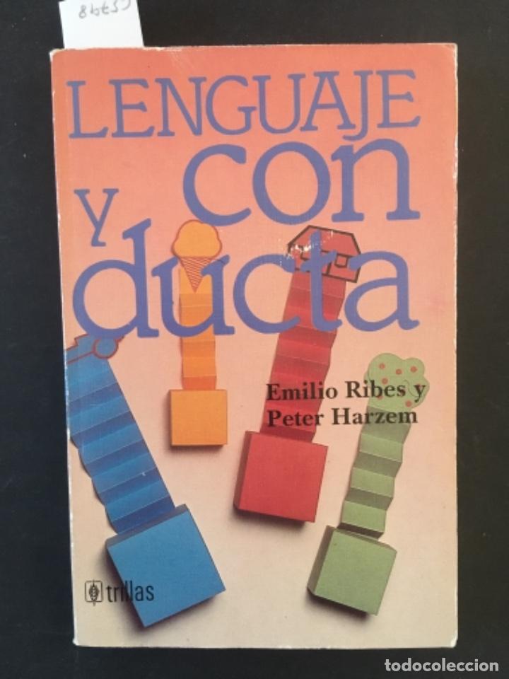 Libros antiguos: LENGUAJE Y CONDUCTA, EMILIO RIBES Y PETER HARZEM - Foto 1