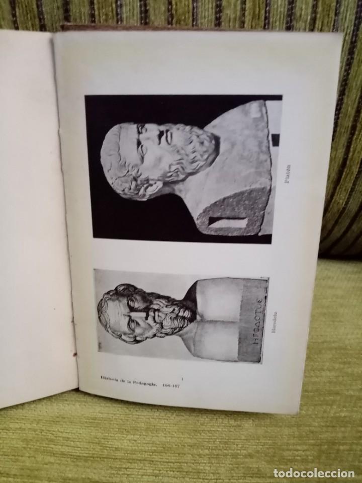 Libros antiguos: HISTORIA DE LA PEDAGOG&Iacute;A - Foto 11