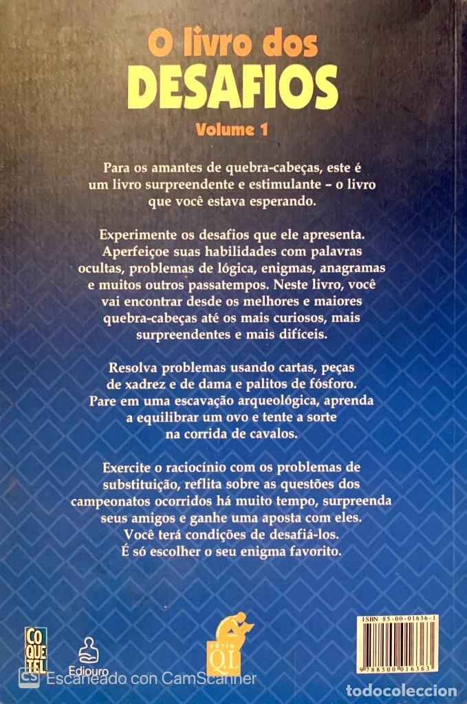 Libros antiguos: O LIVRO DOS DESAFIOS - Foto 2