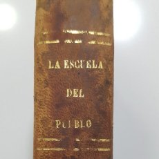 Libros antiguos: LA ESCUELA DEL PUEBLO. 1853. TOMOS XVI Y XVII. TEATRO CRITICO UNIVERSAL (BENITO GERONIMO FEIJOO). Lote 385330614