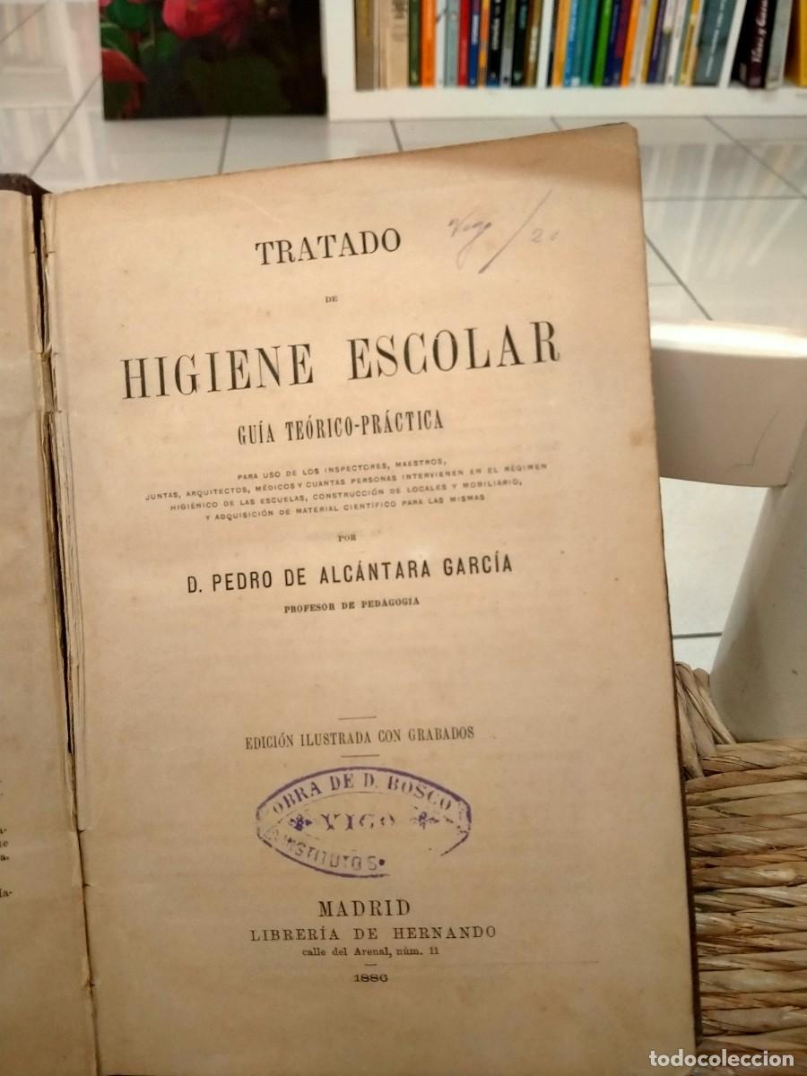 Libros antiguos: Higiene escolar - Alc&aacute;ntara - Foto 2