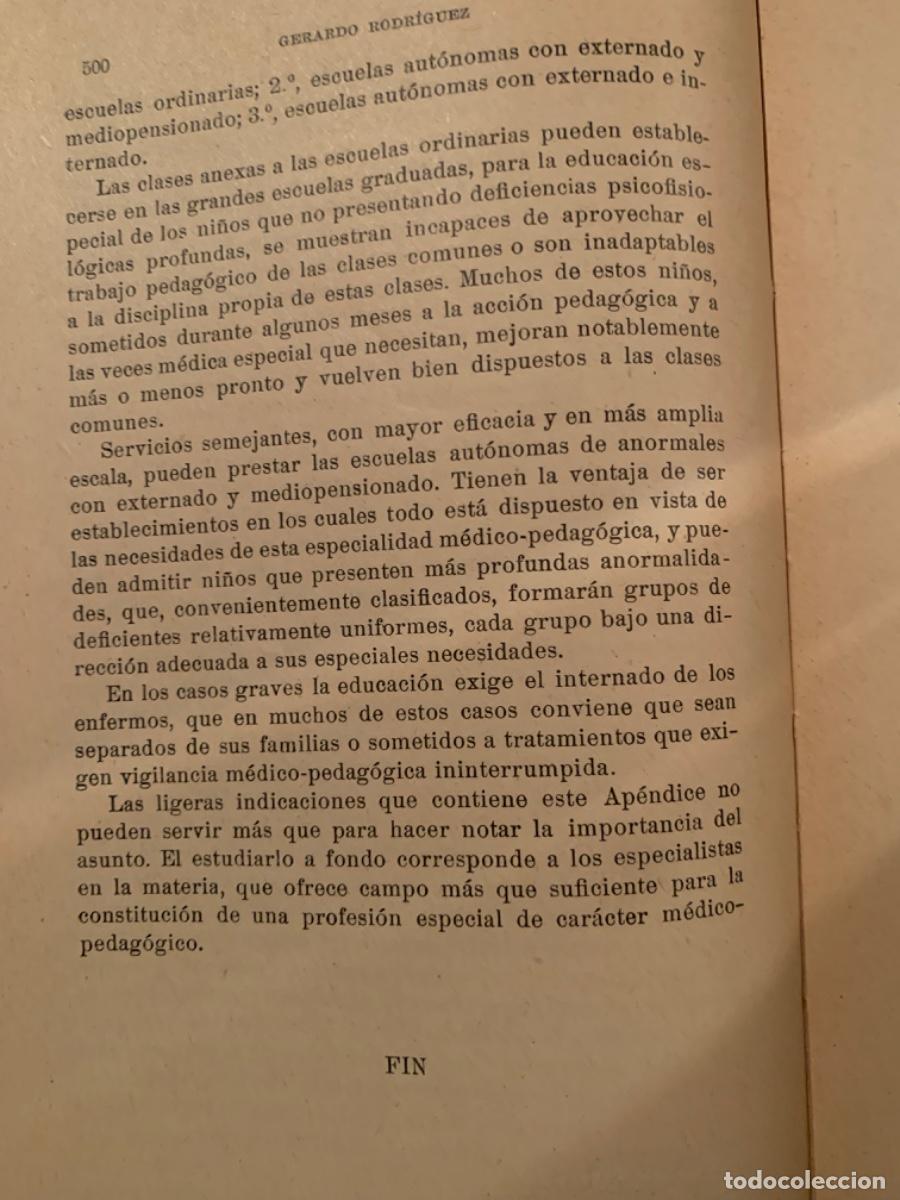 Libros antiguos: Compendio Elemental de Pedagog&iacute;a (Bols 27) - Foto 3