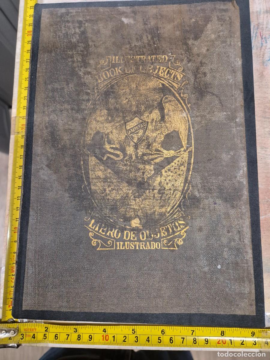 Libros antiguos: Libro de objetos ilustrados espa&ntilde;ol e ingl&eacute;s 1884 - Foto 1
