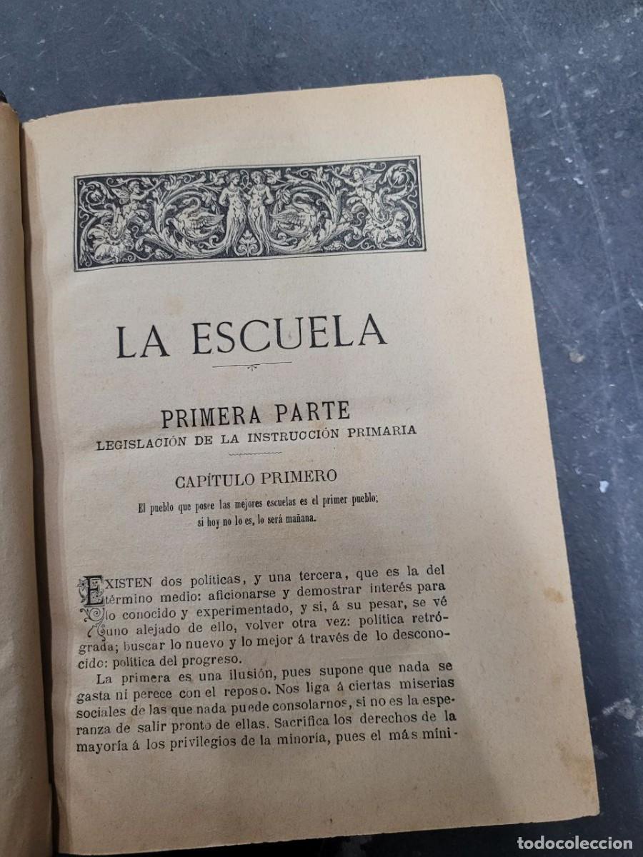 Libros antiguos: LA ESCUELA. JULES SIMON. 1883 - Foto 5