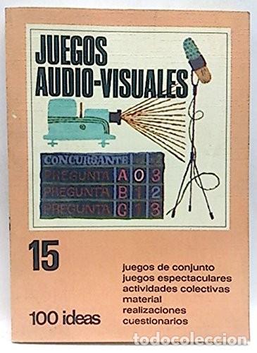 Libros antiguos: JUEGOS AUDIO-VISUALES 100 ideas - Foto 1