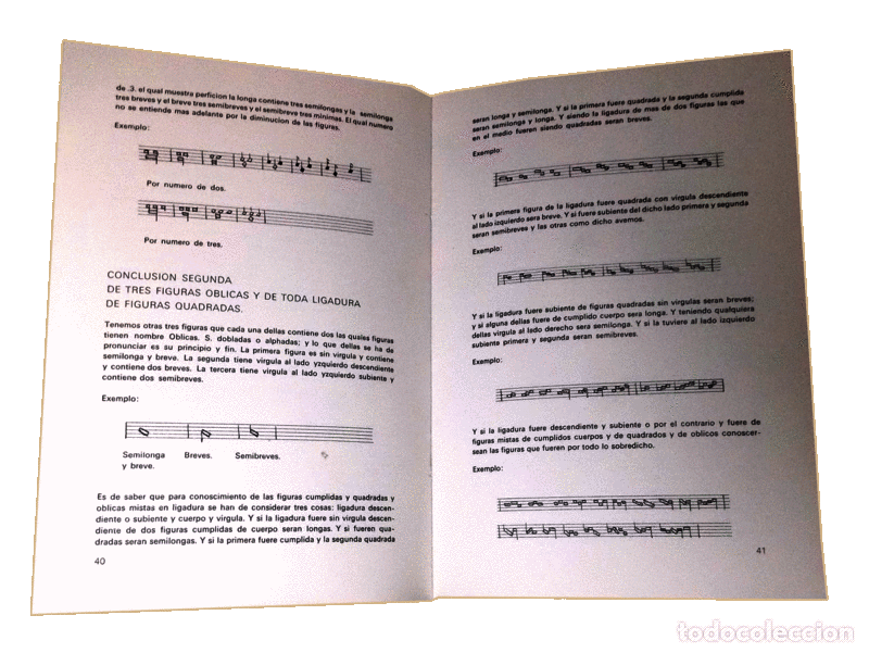 Libros antiguos: ARANDA. (Mateus de) - TRACTADO DE CANTO MENSURABLE. - Foto 3