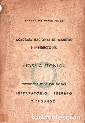 Libros antiguos: PROGRAMAS GENERALES DE ENSE&Ntilde;ANZA Y DISTRIBUICION DEL A&Ntilde;O ESCOLAR. - Foto 1