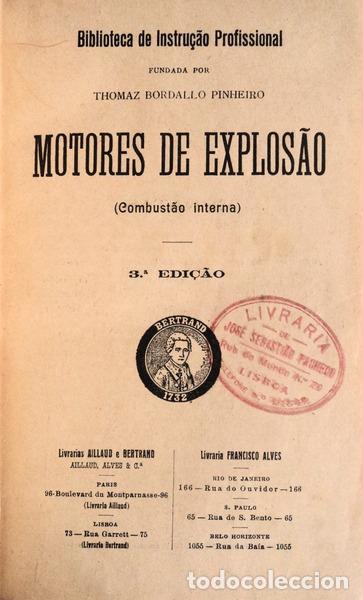 Libros antiguos: MOTORES DE EXPLOS&Atilde;O. - Foto 2