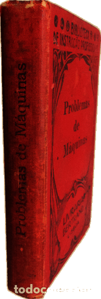 Libros antiguos: PROBLEMAS DE M&Aacute;QUINAS. - Foto 3