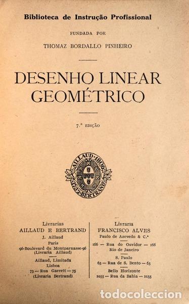 Libros antiguos: DESENHO LINEAR GEOM&Eacute;TRICO. - Foto 2