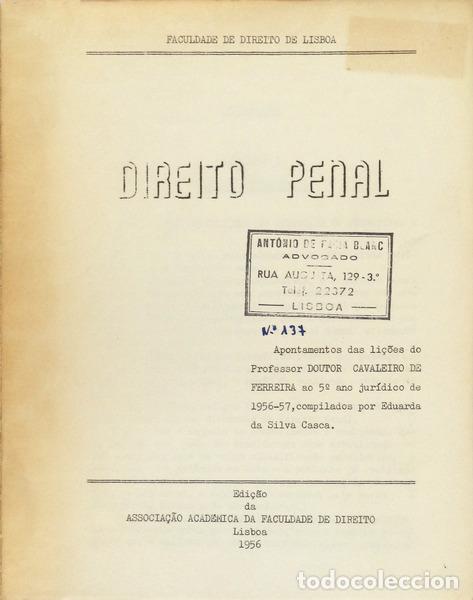 Libros antiguos: DIREITO PENAL - Foto 2