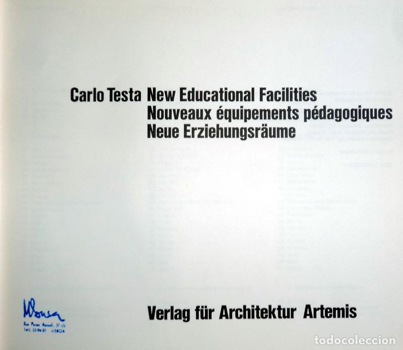 Libros antiguos: TESTA. (Carlo) - NEW EDUCATIONAL FACILITIES. - Foto 2