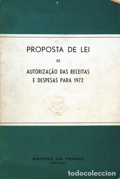 Libros antiguos: PROPOSTA DE LEI. - Foto 1