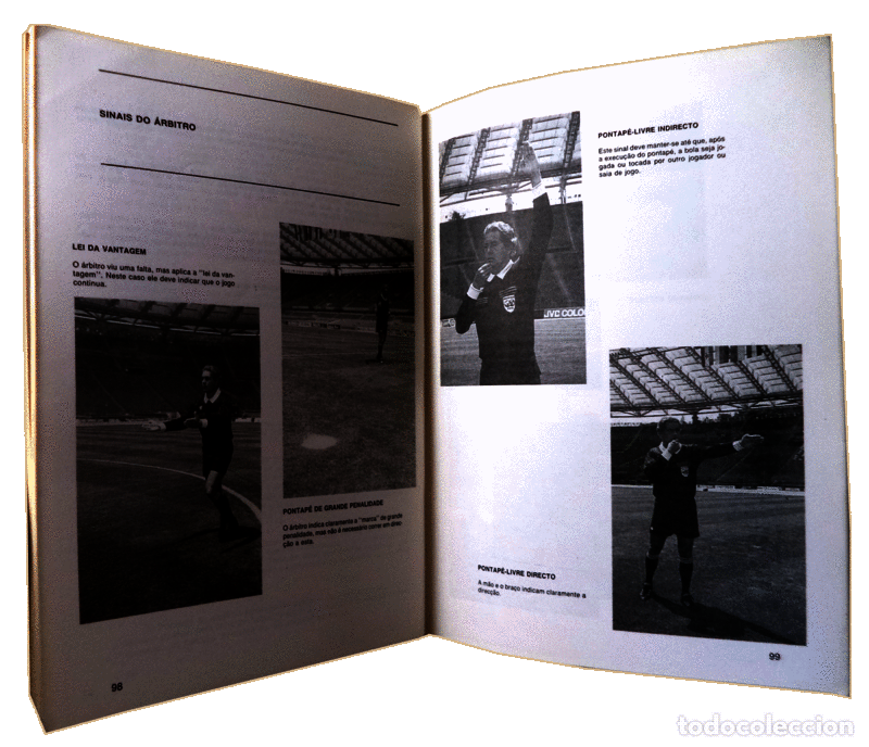 Libros antiguos: LEIS DO JOGO E GUIA UNIVERSAL PARA &Aacute;RBITROS. - Foto 4