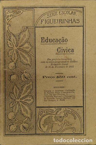 Libros antiguos: EDUCA&Ccedil;&Atilde;O C&Iacute;VICA PARA A 3&ordf;, 4&ordf; E 5&ordf; CLASSES. - Foto 1