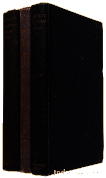 Libros antiguos: ADMIRALTY NAVIGATION MANUAL, 1838. - Foto 3