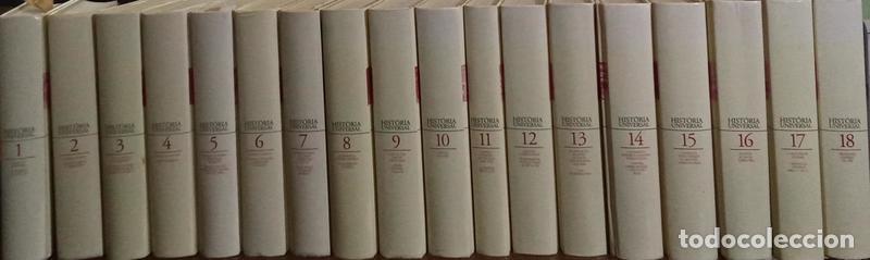 Libros antiguos: HIST&Oacute;RIA UNIVERSAL. [18 Vols.] - Foto 4
