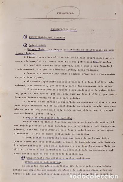 Libros antiguos: FARMACOLOGIA. - Foto 1