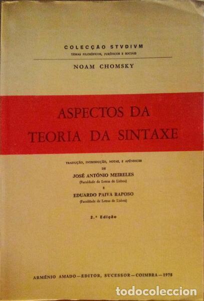 Libros antiguos: CHOMSKY. (Noam) - ASPECTOS DA TEORIA DA SINTAXE. - Foto 1