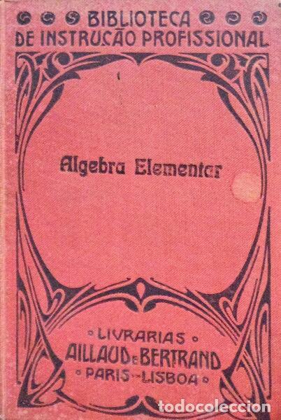 Libros antiguos: &Aacute;LGEBRA ELEMENTAR. - Foto 1