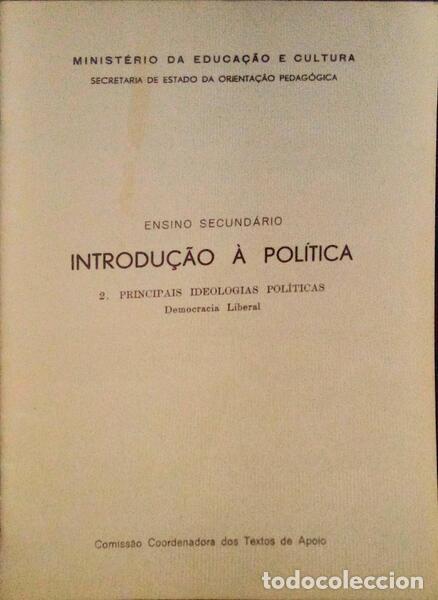 Libros antiguos: INTRODU&Ccedil;&Atilde;O A POL&Iacute;TICA. - Foto 4