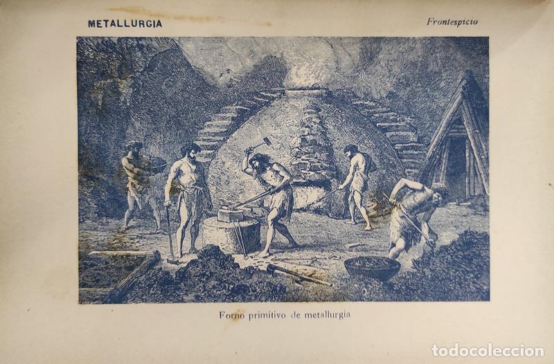 Libros antiguos: METALLURGIA. - Foto 2