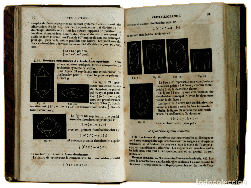 Libros antiguos: REGNAULT. (M. V.) - COURS &Eacute;L&Eacute;MENTAIRE DE CHIMIE. - Foto 2