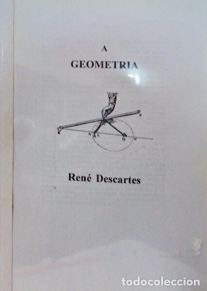 Libros antiguos: DESCARTES. (Ren&eacute;) - A GEOMETRIA. - Foto 1