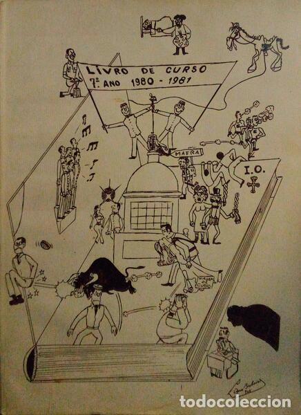 Libros antiguos: LIVRO DE CURSO 7.&ordm; ANO, 1980-1981. - Foto 1